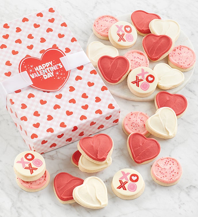 Valentine Cookie Gift Boxes
